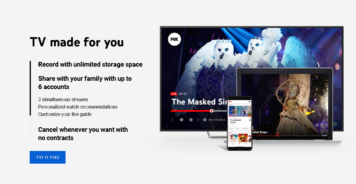 Hulu Live vs YouTube TV