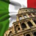 Italian flag.